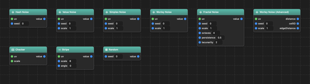 Noise nodes